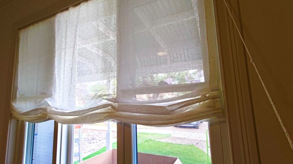 relaxed roman blind Perth